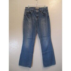 Levi's Womens Sz 8M 515 Boot Cut Denim Jeans Stretch Embroidered Pockets